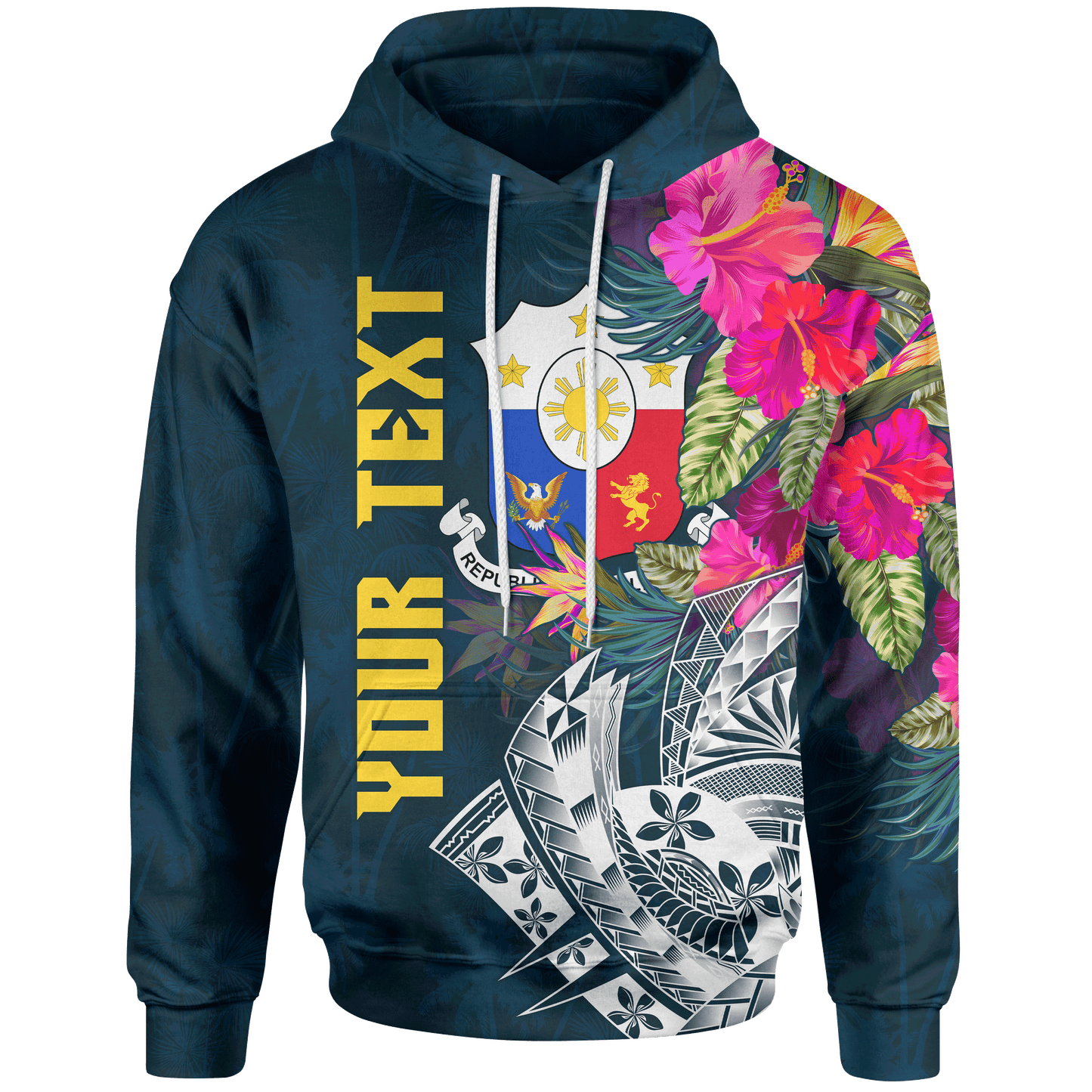 The Philippines Personalised Hoodie - Summer Vibes
