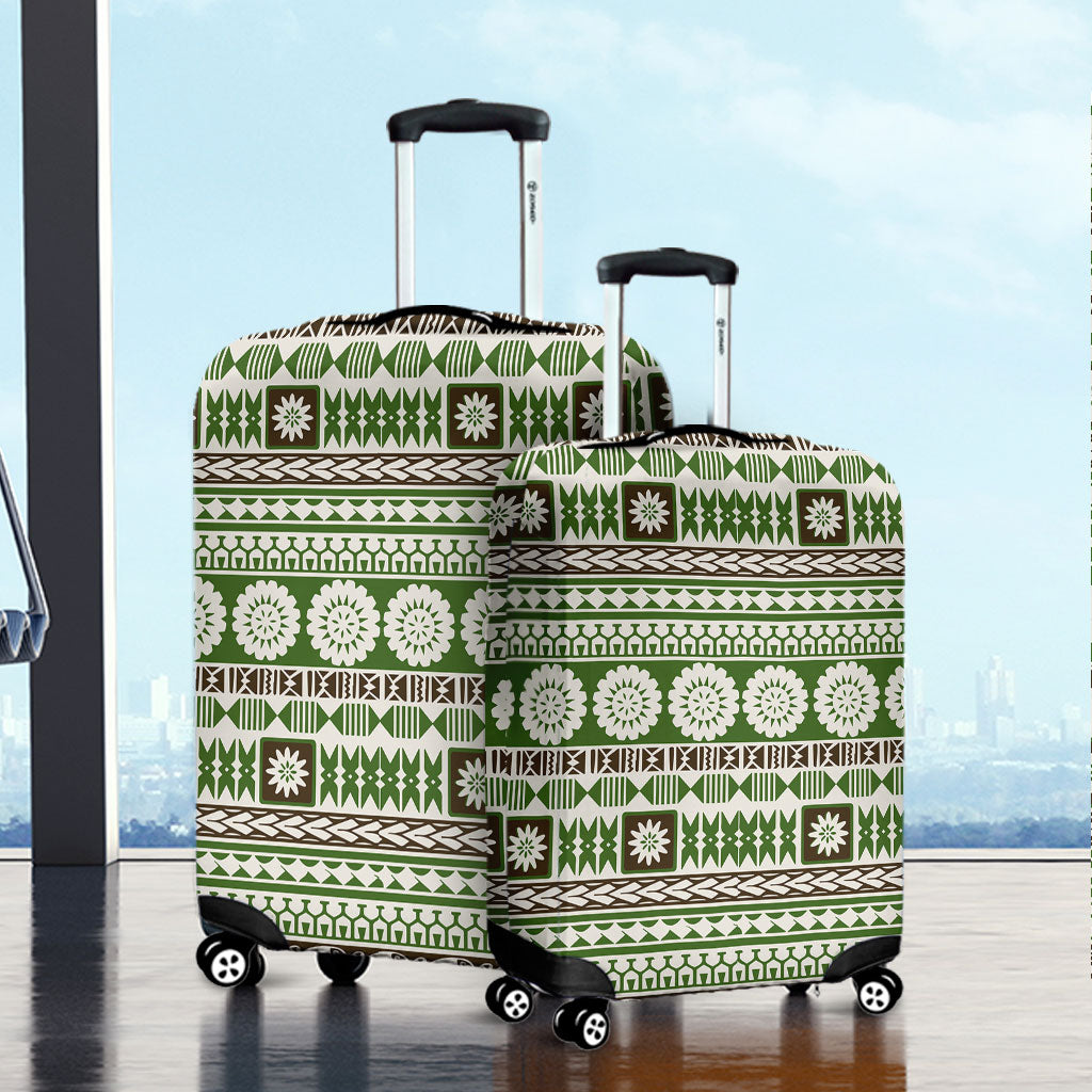 Fiji Luggage Cover Tapa Pattern