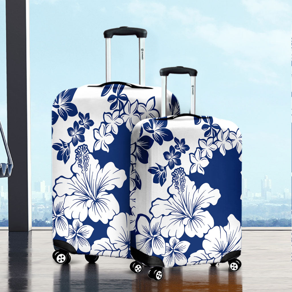 Hawaii Luggage Cover Polynesia Fabric Floral