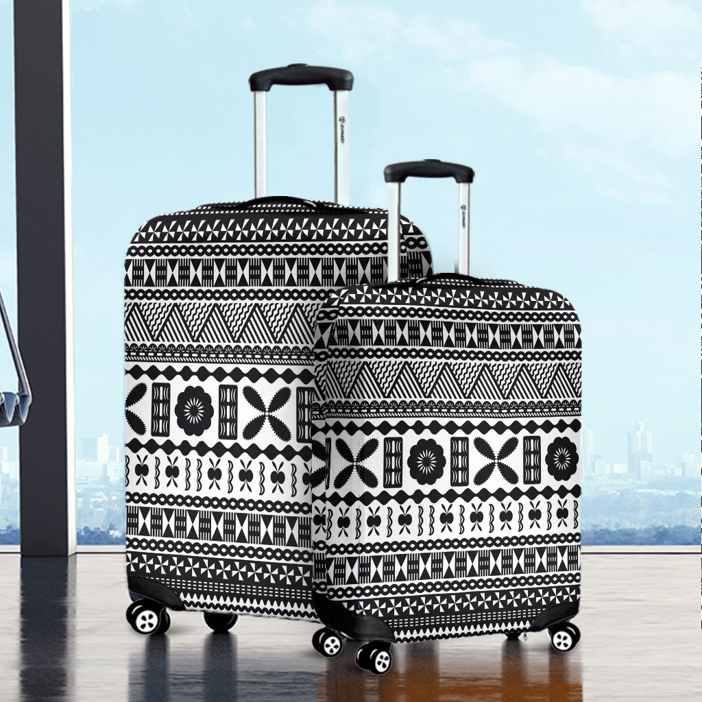 Fiji Luggage Cover Bula Pattern