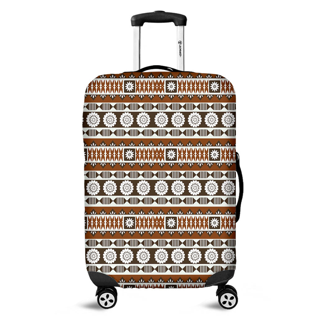 Fiji Luggage Cover Tapa Masi Pattern