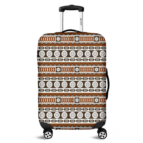 Fiji Luggage Cover Tapa Masi Pattern