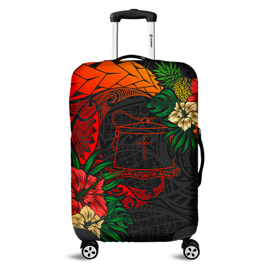 Tokelau Luggage Cover Polynesian Coat Of Arms Tropical