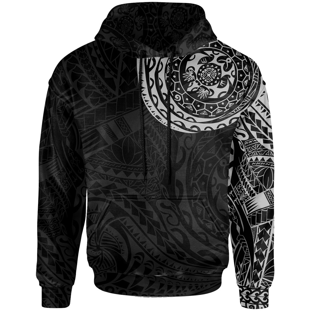 Polynesian Tattoo Style Hoodie Version 2.0