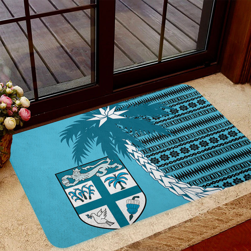 Fiji Doormat Tapa Coconut