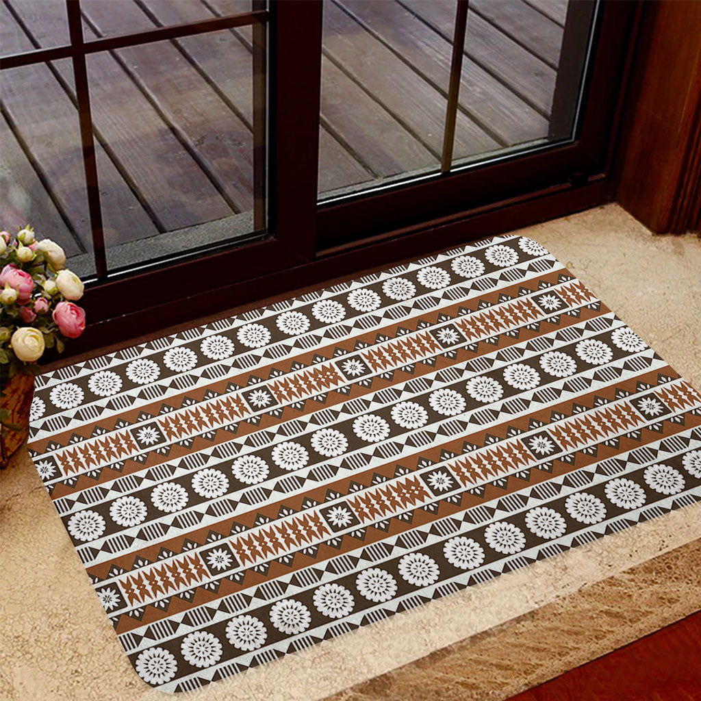 Fiji Doormat Tapa Masi Pattern