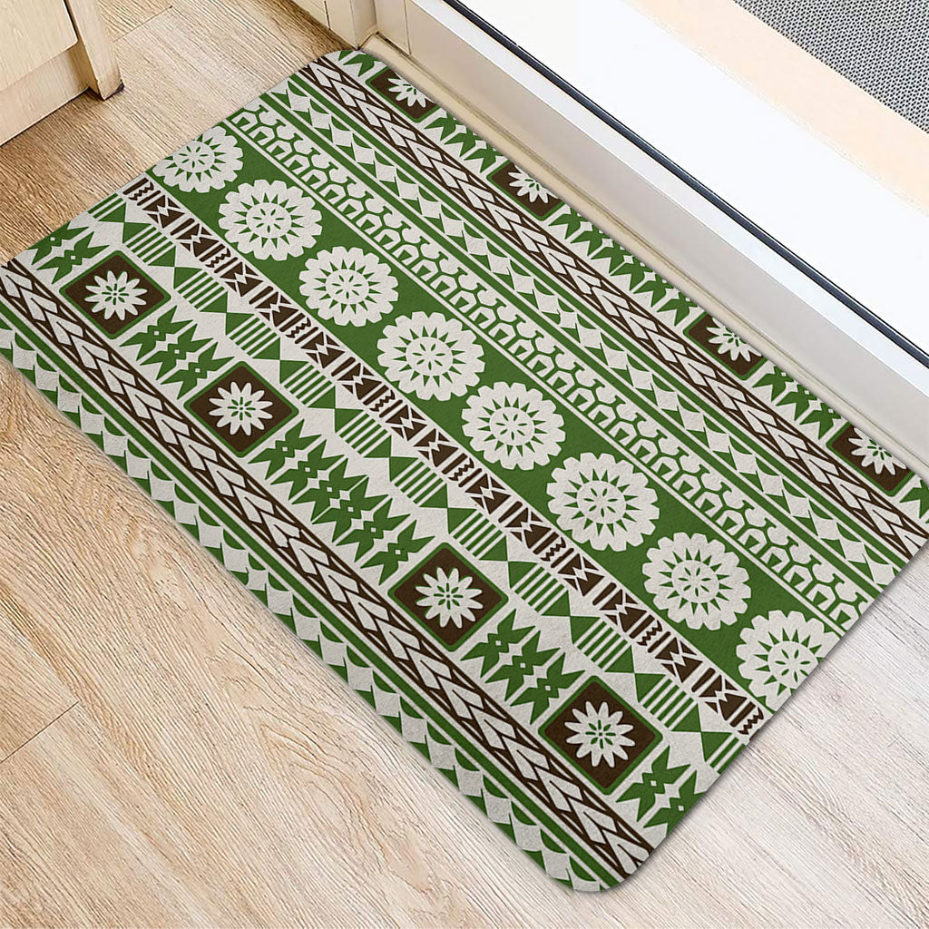 Fiji Doormat Tapa Pattern