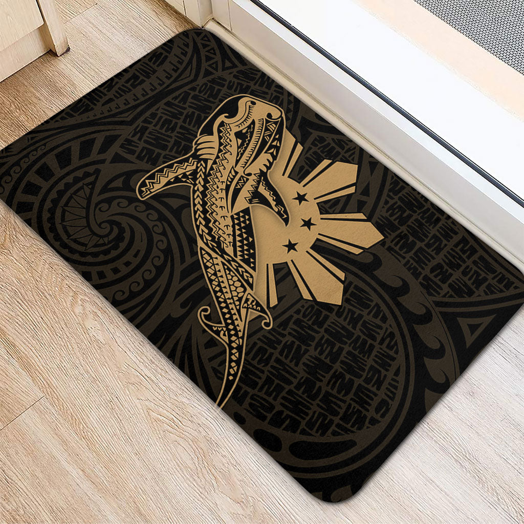 Philippines Filipinos Door Mat Tribal Whale Shark