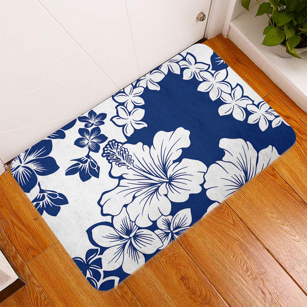 Hawaii Door Mat Polynesia Fabric Floral