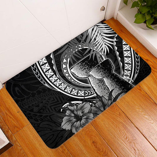 Guam Door Mat Tribal Latte Stone Tropical Style