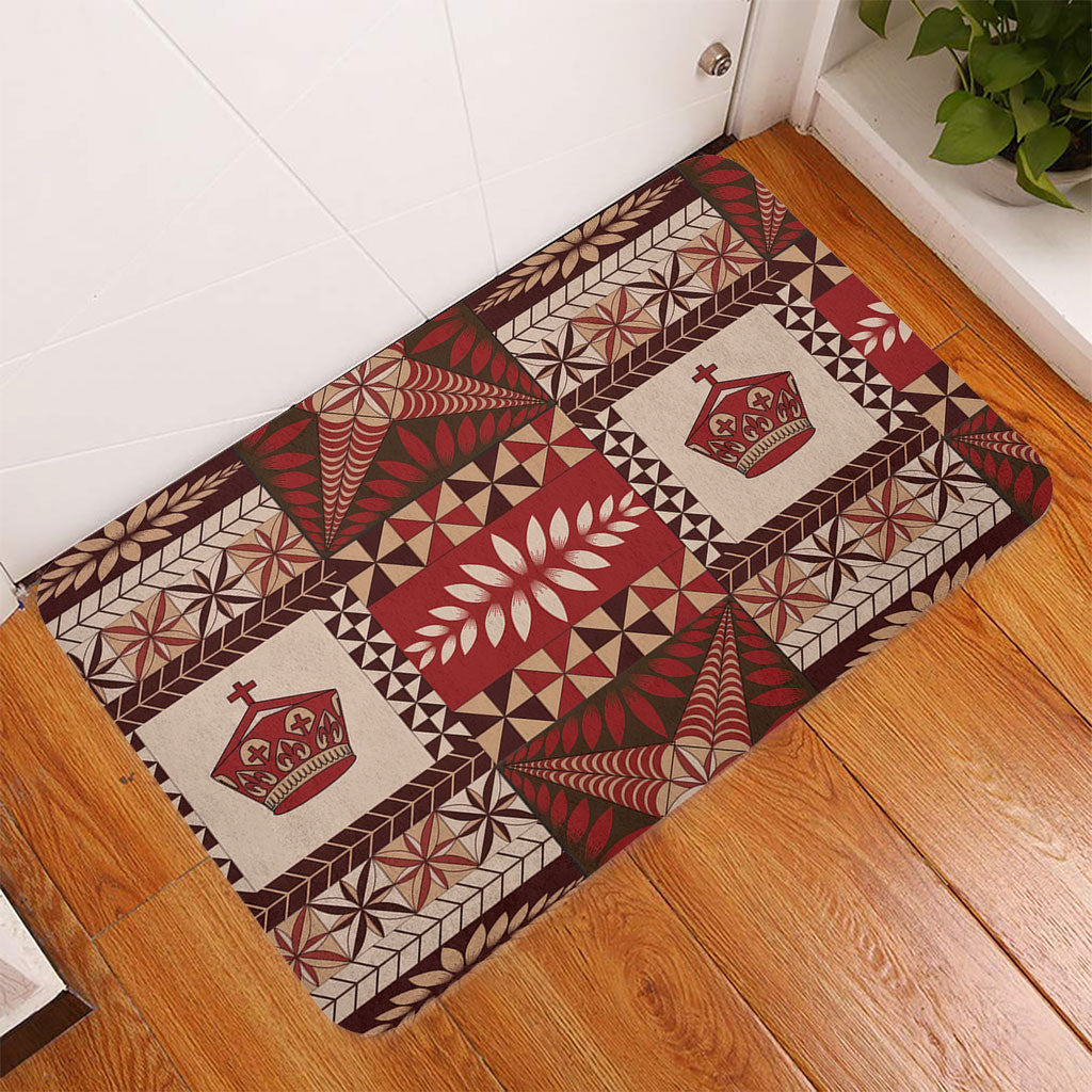 Tonga Door Mat Ngatu Pattern