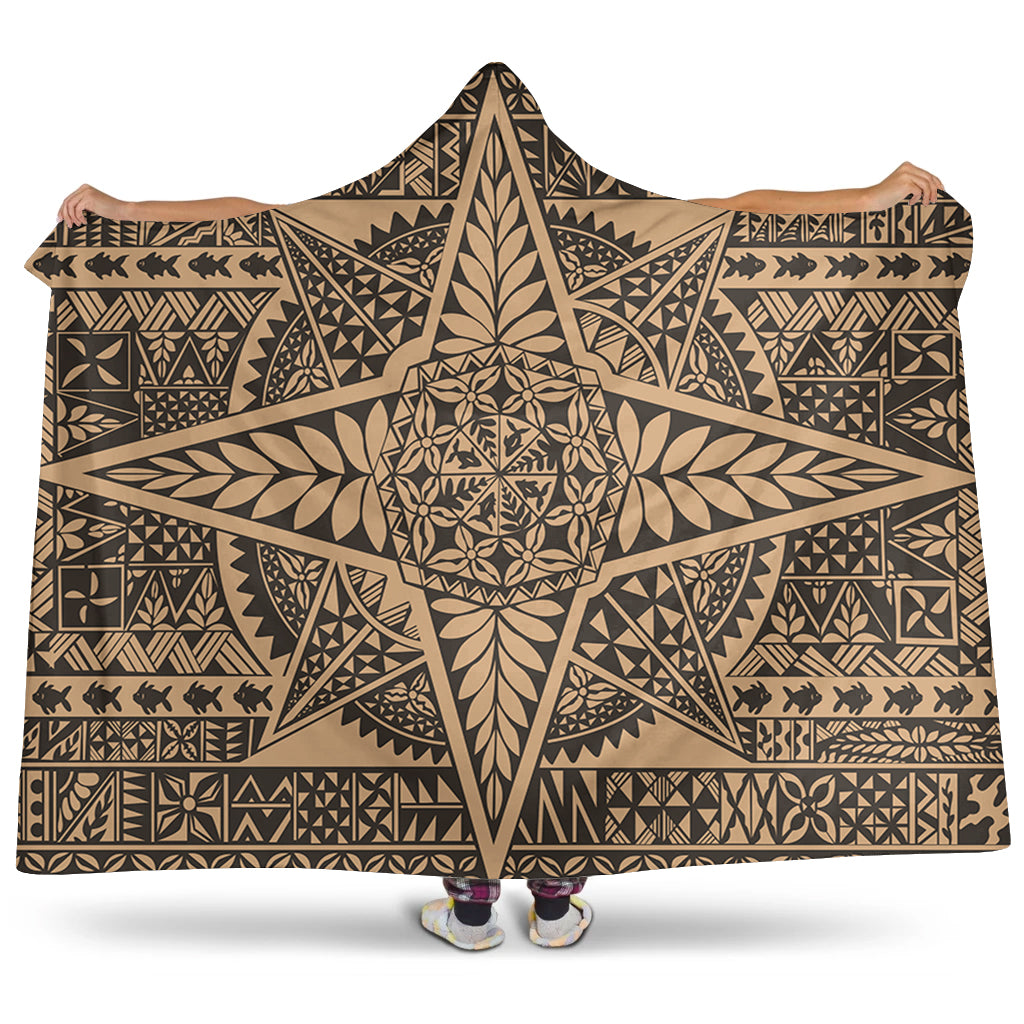 Tonga Hooded Blanket Tonga Polynesian Tapa