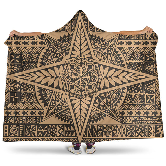 Tonga Hooded Blanket Tonga Polynesian Tapa