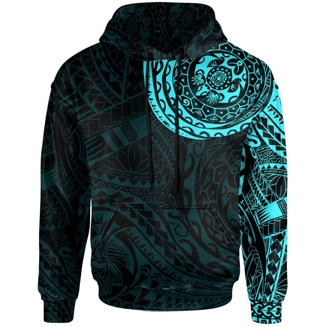 Polynesian Tattoo Style Hoodie Version 2.0