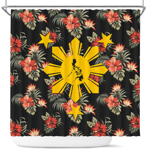 Philippines Filipinos Shower Curtain Tropical Summer Beach