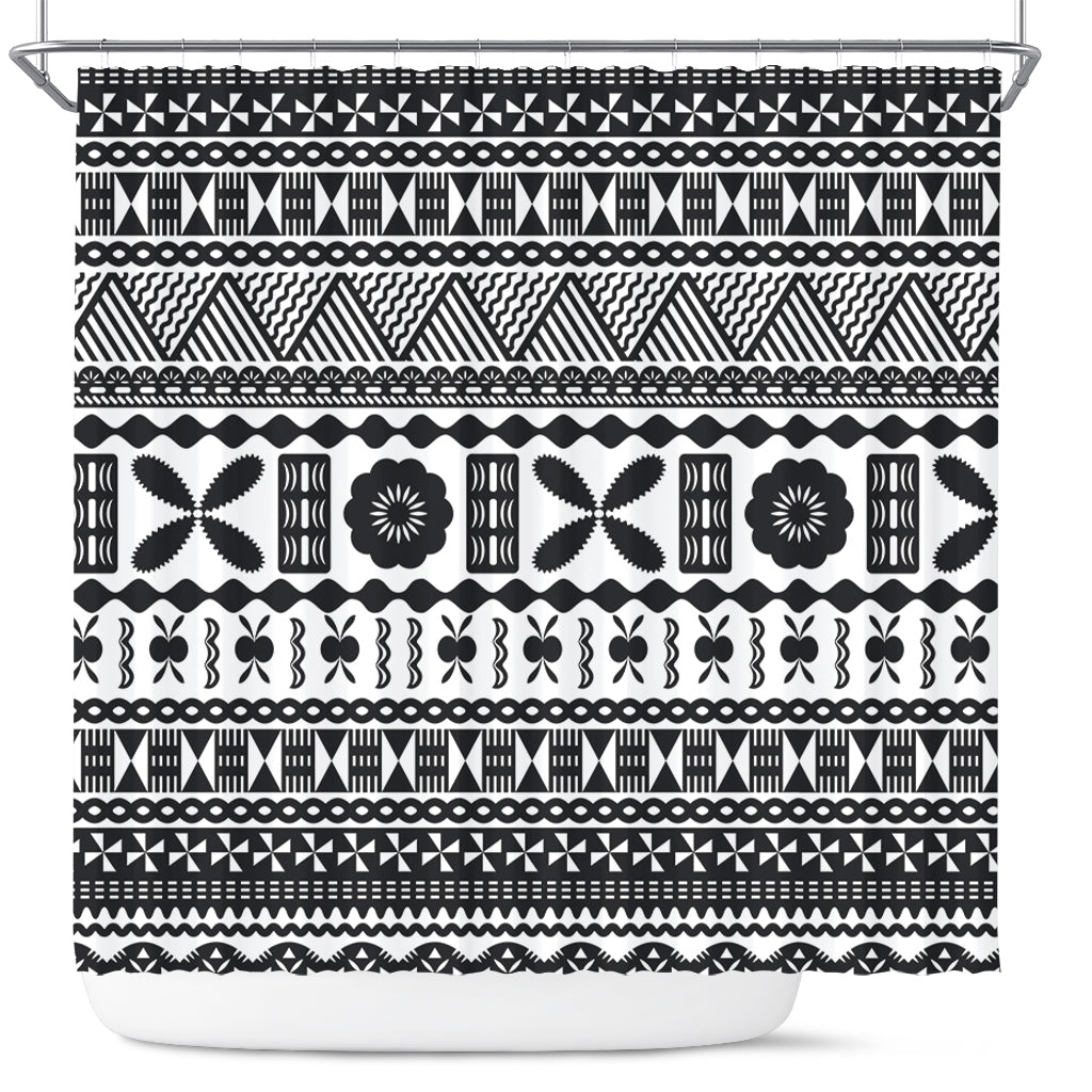 Fiji Shower Curtain Bula Pattern
