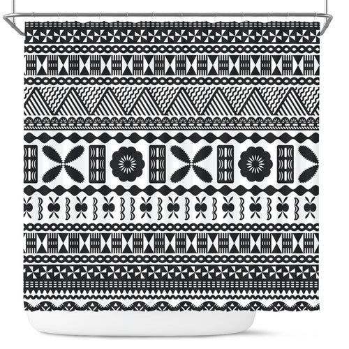 Fiji Shower Curtain Bula Pattern