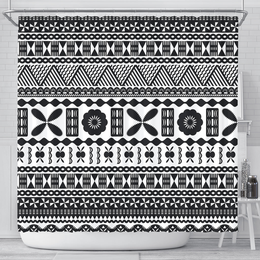 Fiji Shower Curtain Bula Pattern
