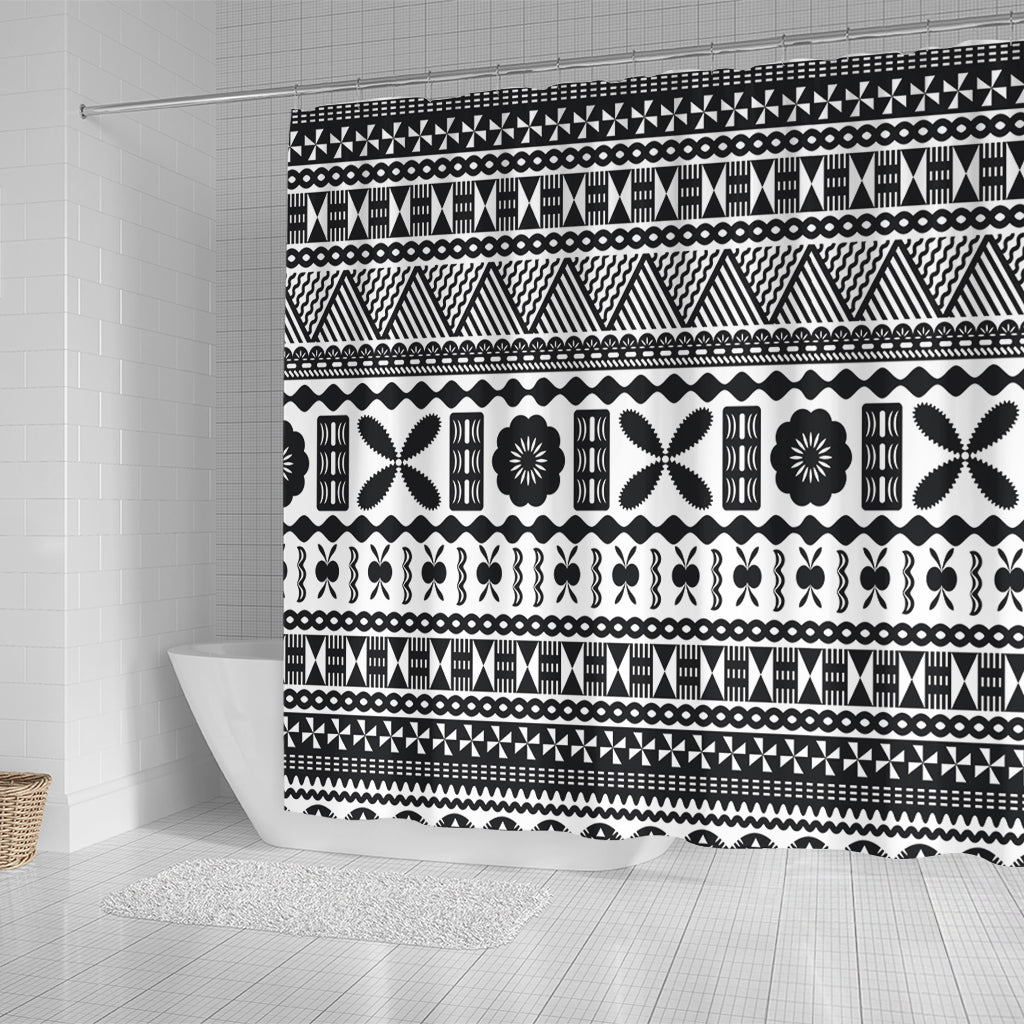 Fiji Shower Curtain Bula Pattern