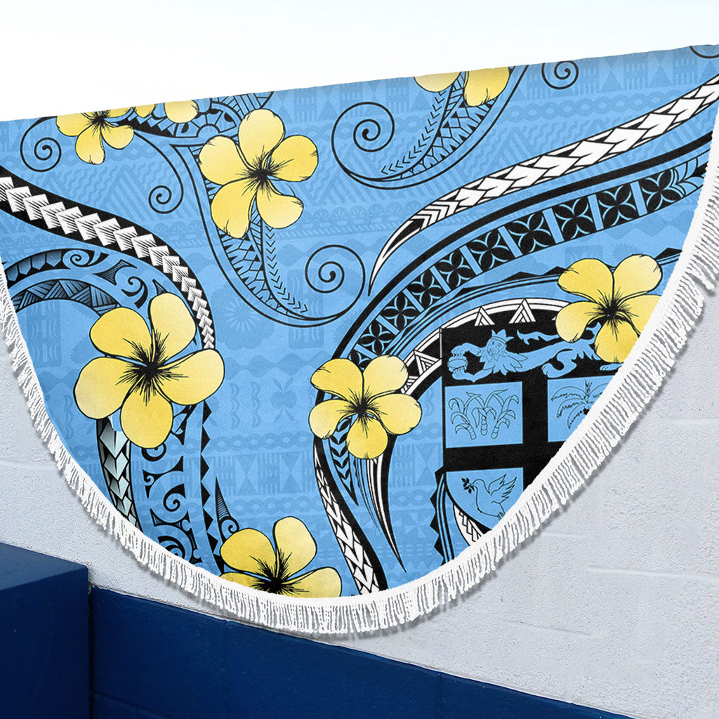 Fiji Beach Blanket Bula Style Plumeria Flower