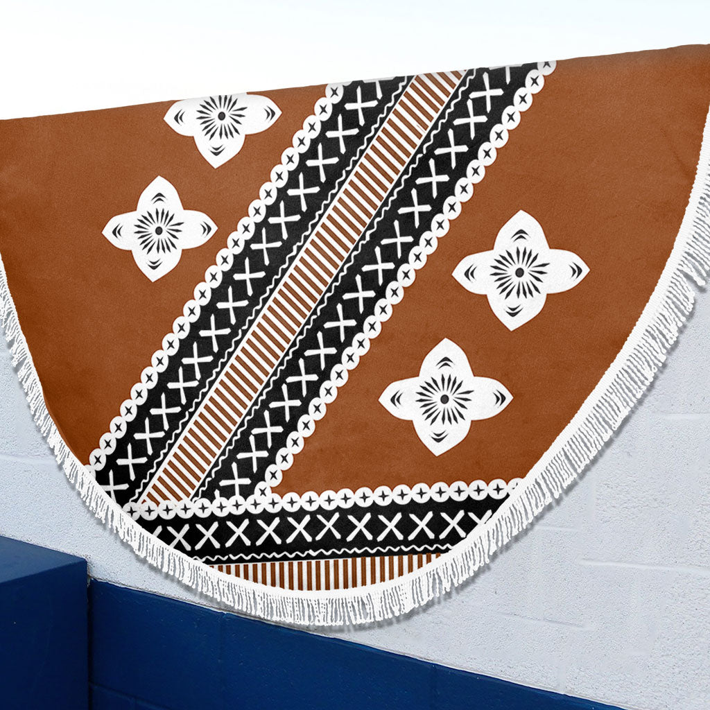 Fiji Beach Blanket Tapa Clothes