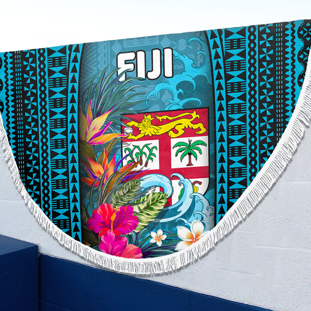 Fiji Beach Blanket Bula Islands Wave Tropical