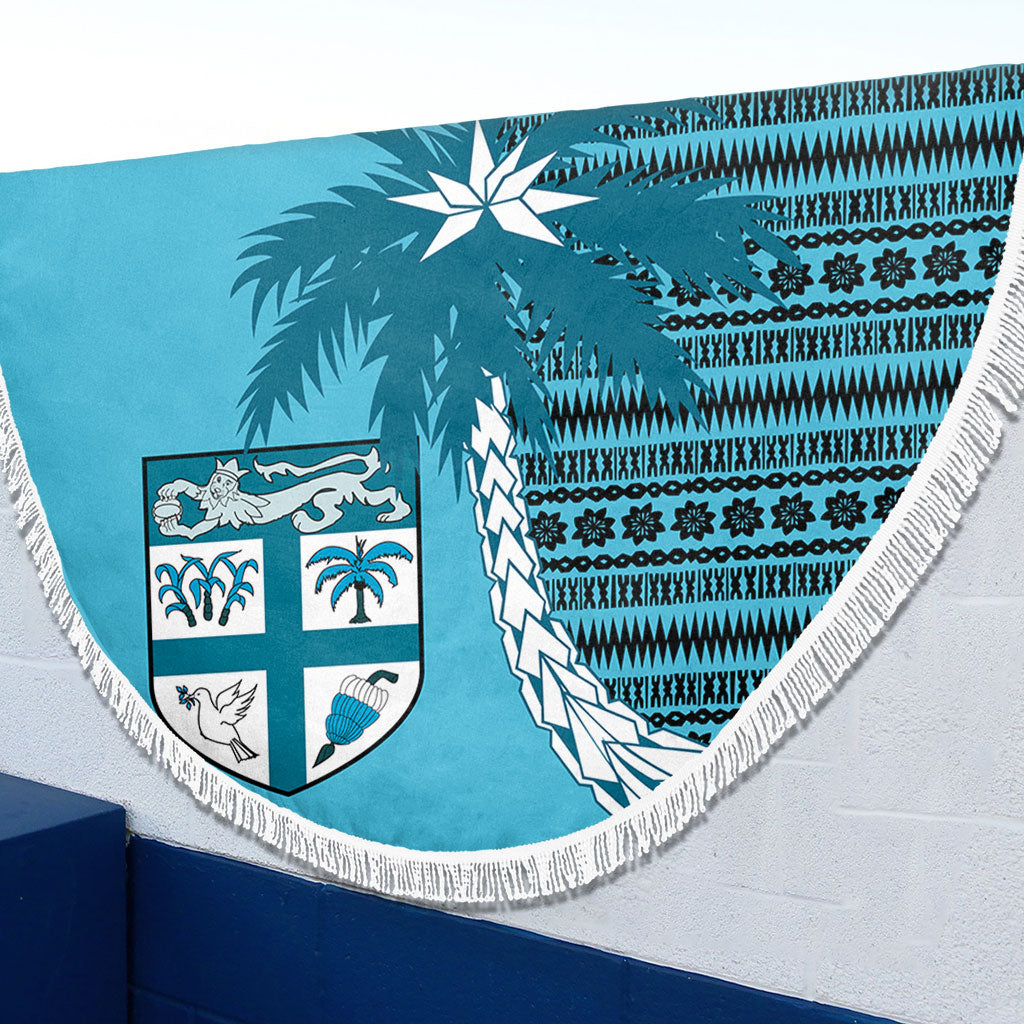 Fiji Beach Blanket Tapa Coconut