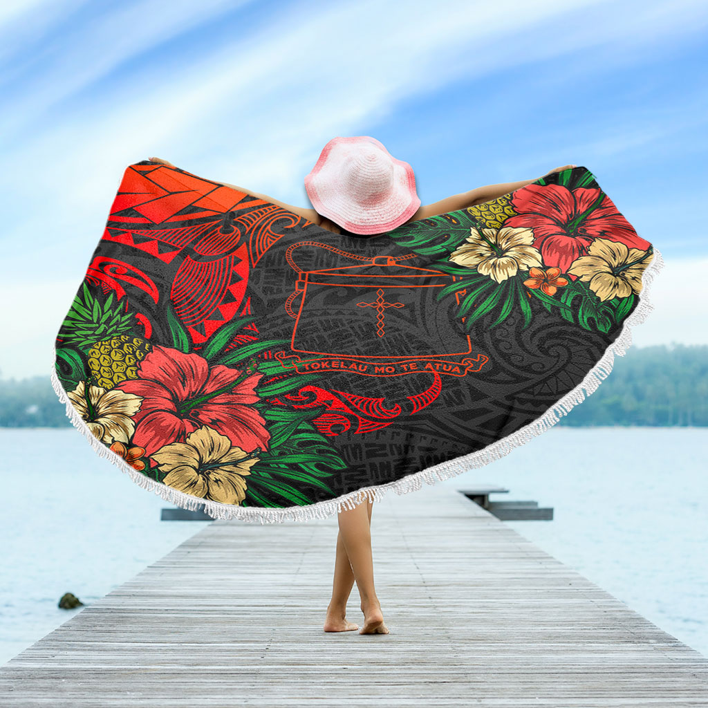 Tokelau Beach Blanket Polynesian Coat Of Arms Tropical