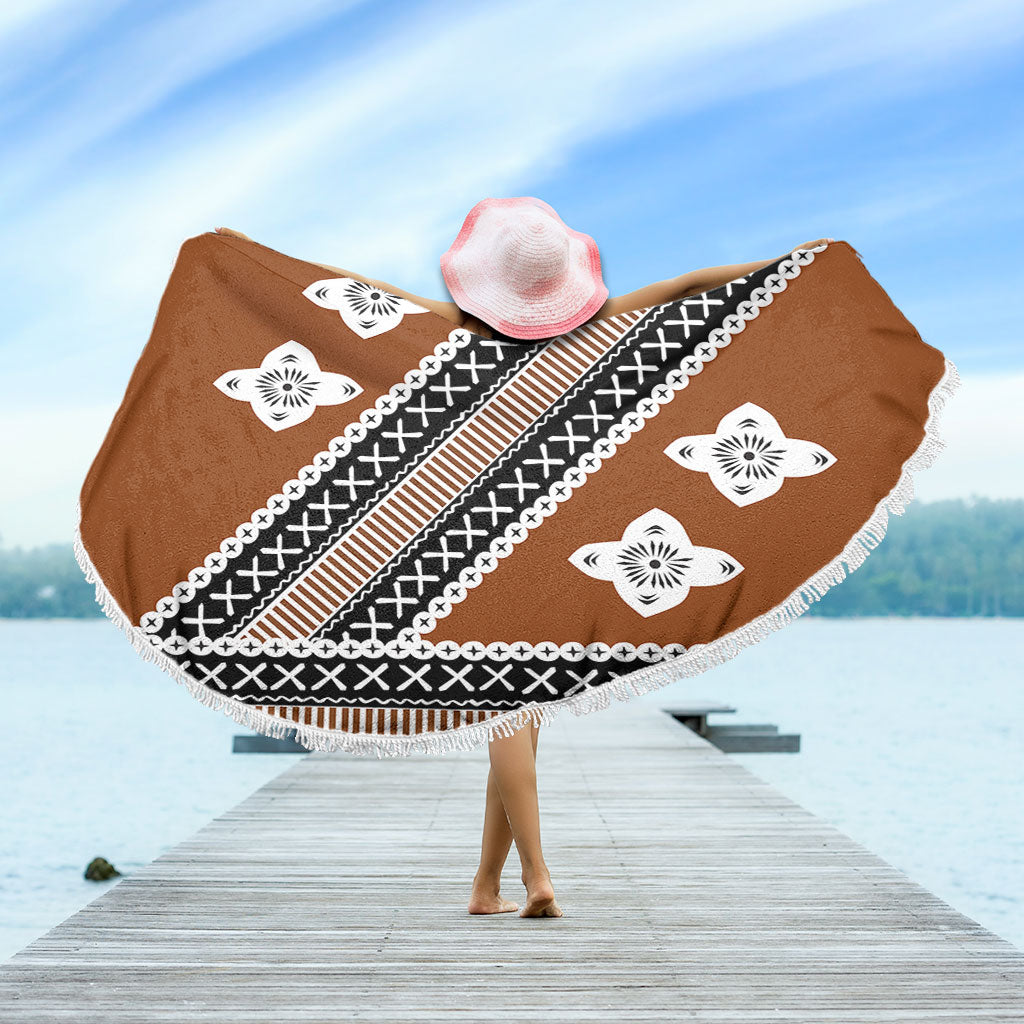 Fiji Beach Blanket Tapa Clothes