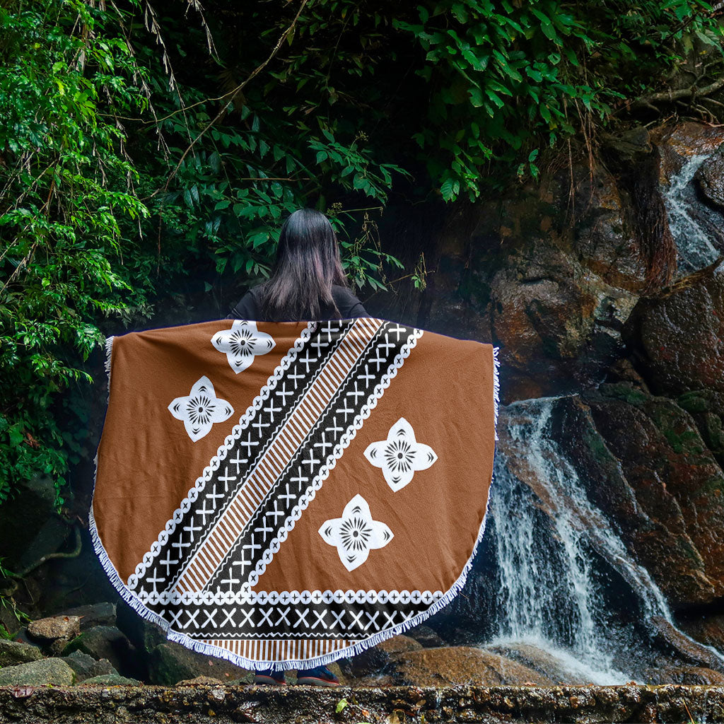 Fiji Beach Blanket Tapa Clothes
