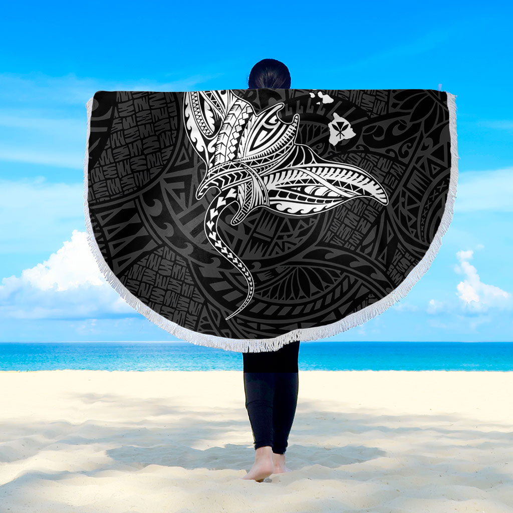 Hawaii Beach Blanket Hawaiian Map Polynesian Tribal Ray Tattoo