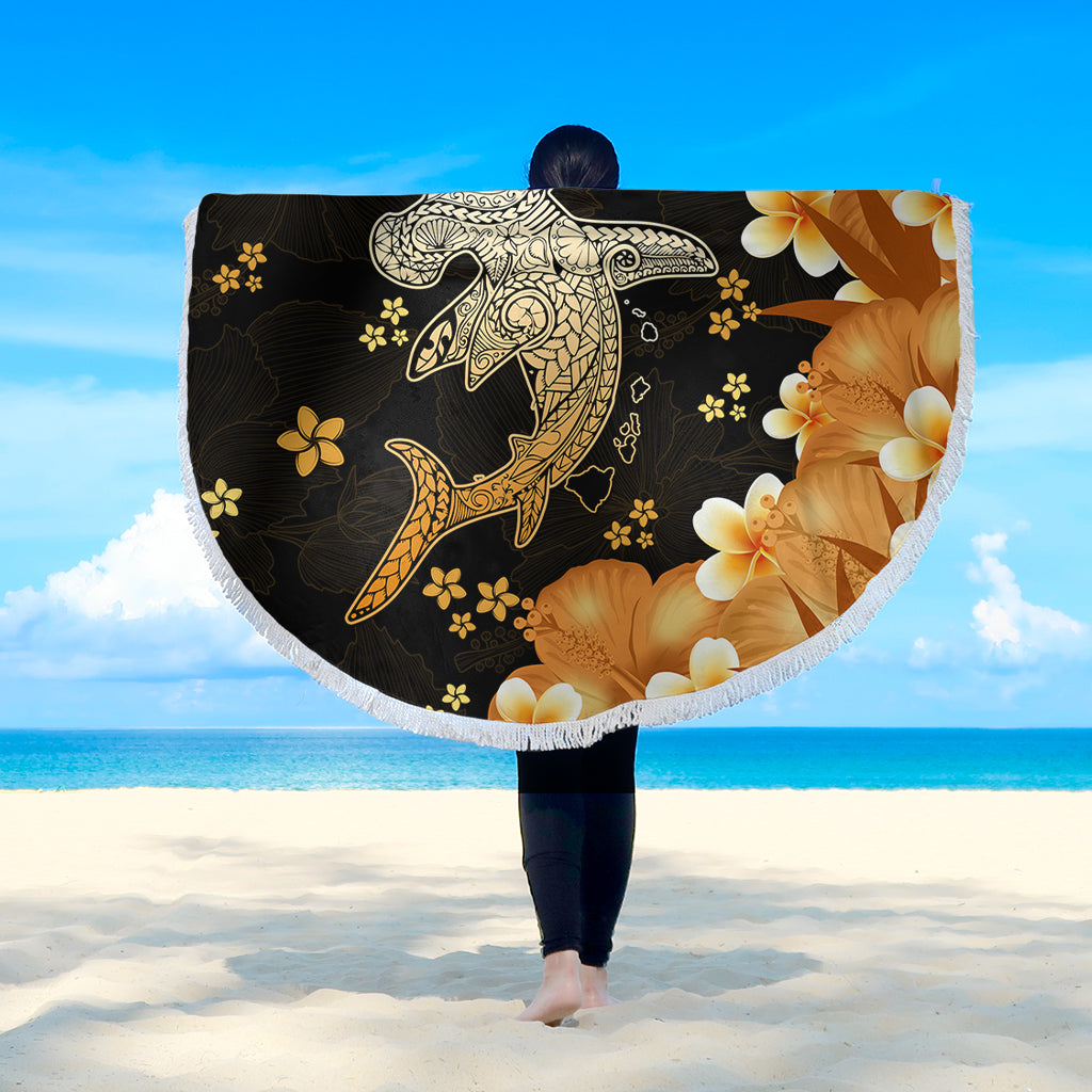 Hawaii Beach Blanket Tribal Polynesia Shark Tattoo