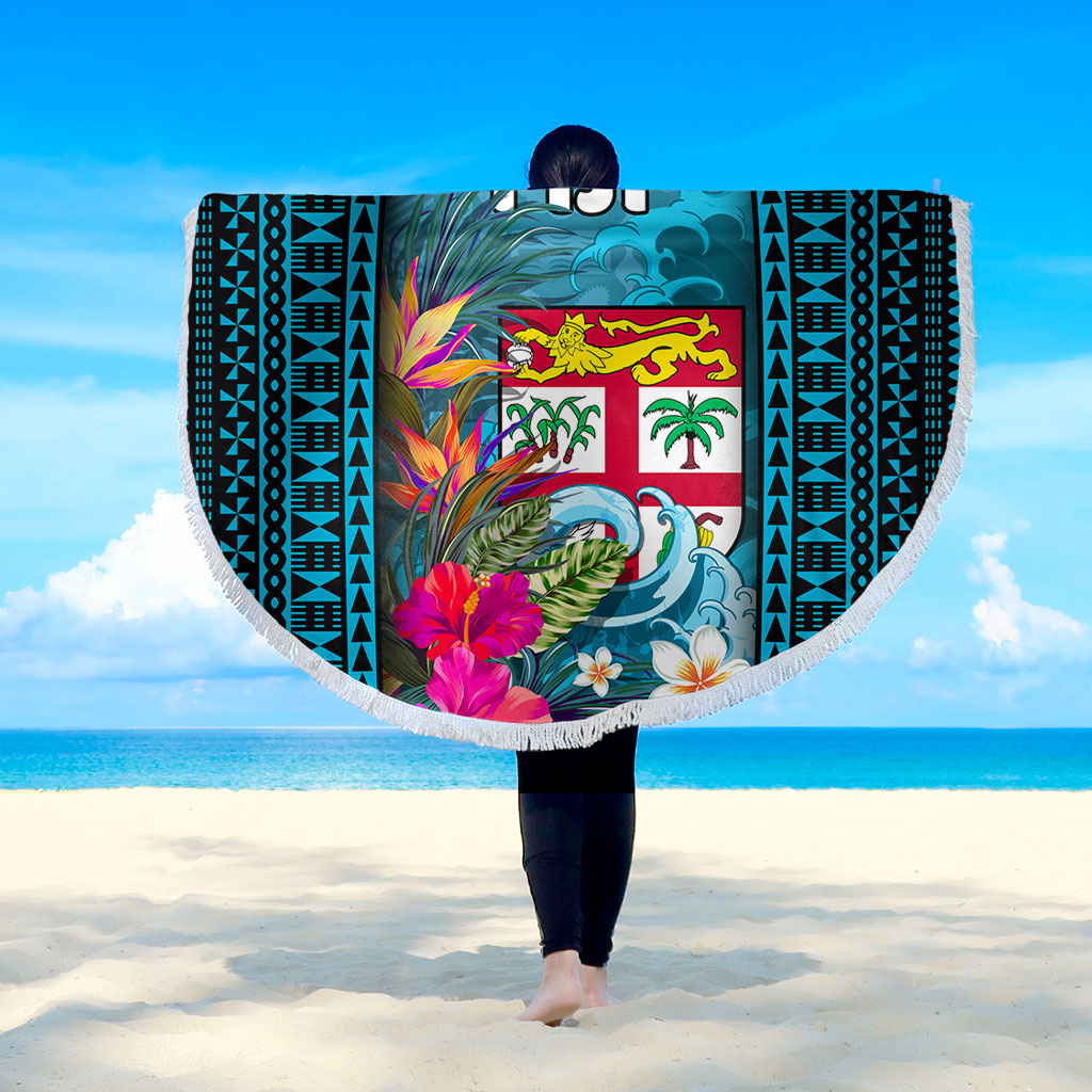 Fiji Beach Blanket Bula Islands Wave Tropical
