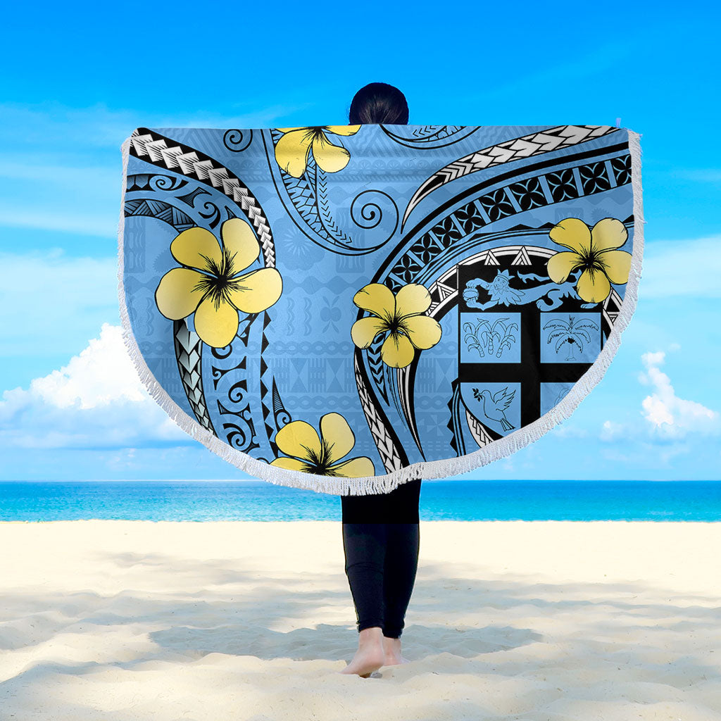 Fiji Beach Blanket Bula Style Plumeria Flower