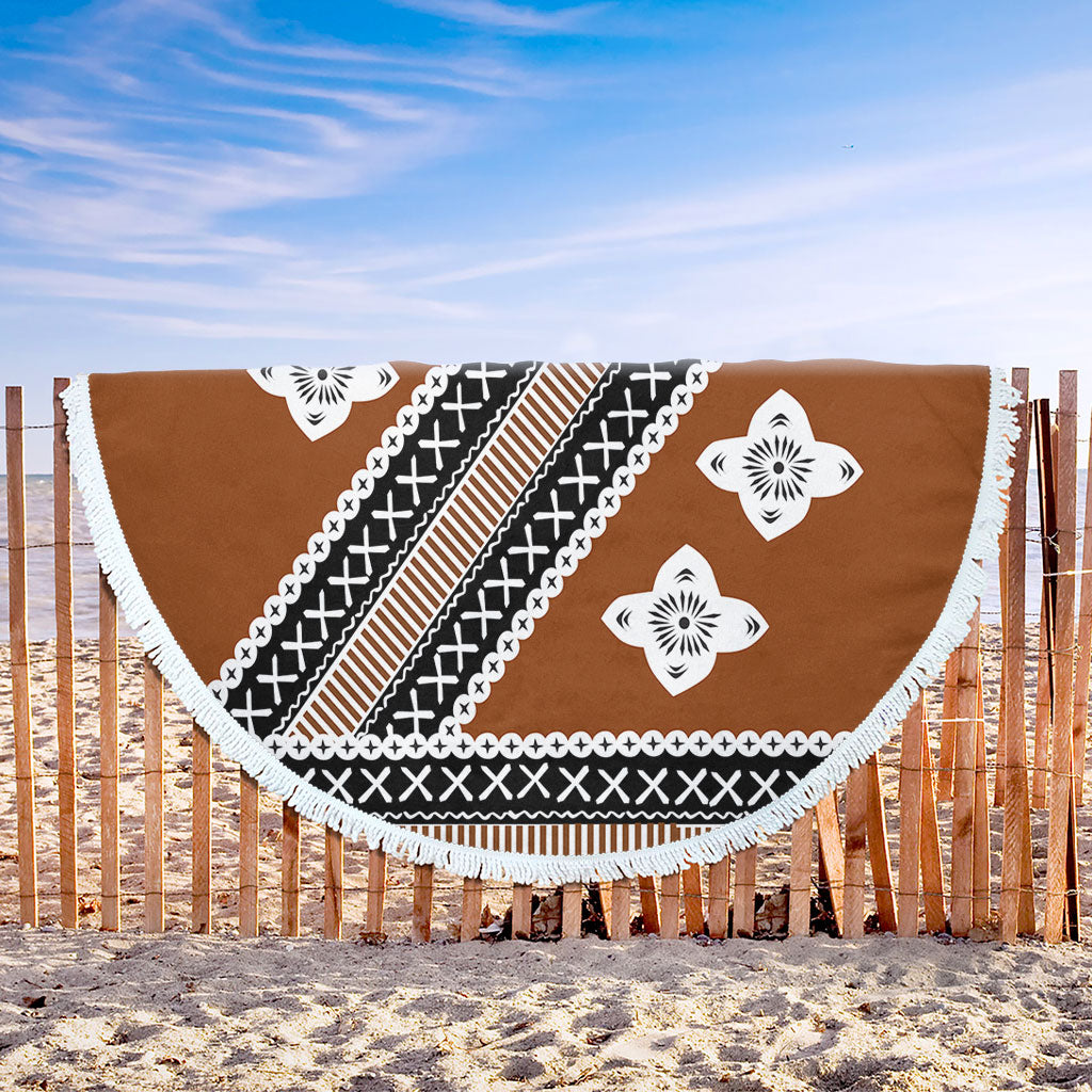 Fiji Beach Blanket Tapa Clothes
