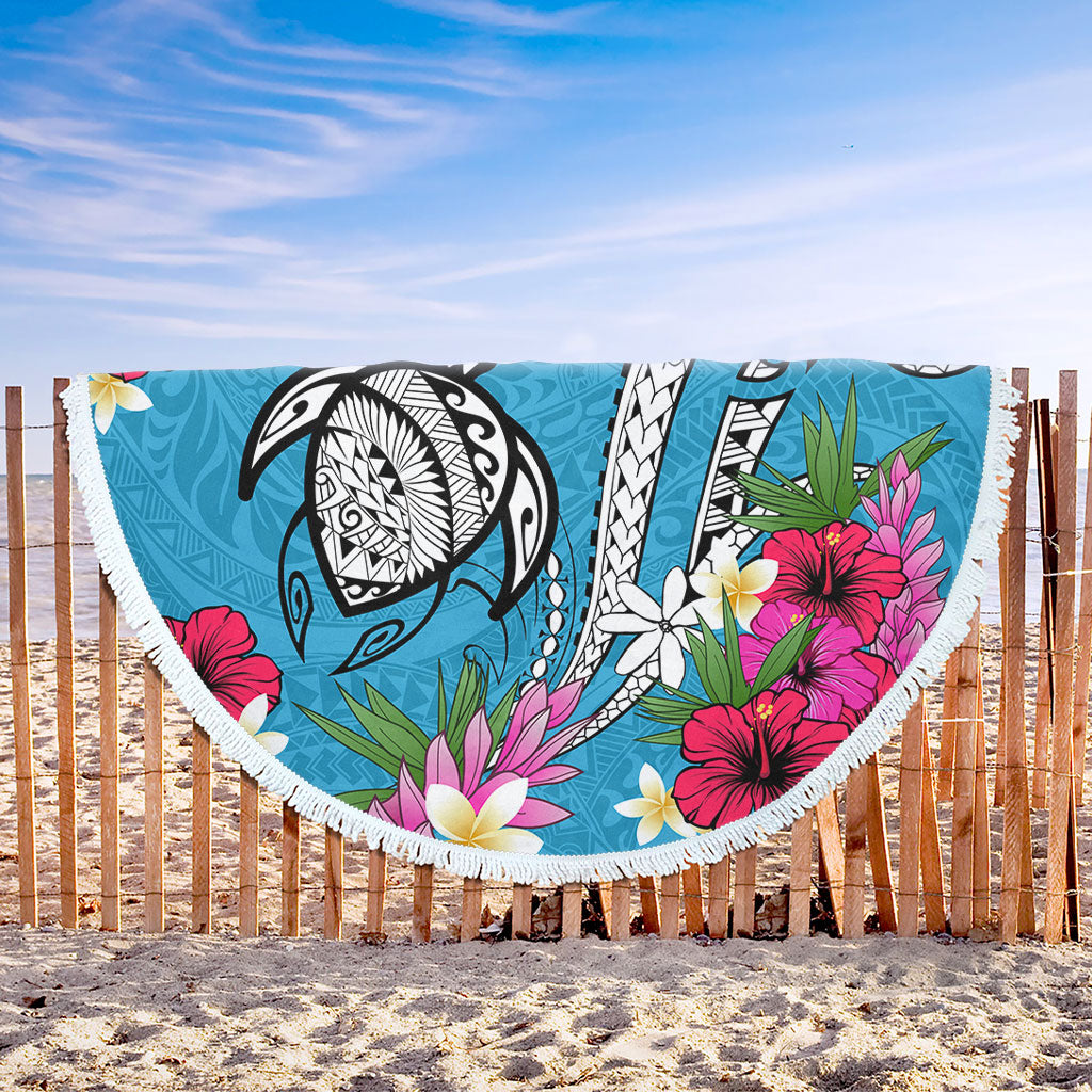 Hawaii Beach Blanket Tribal Polynesia Tropical Summer