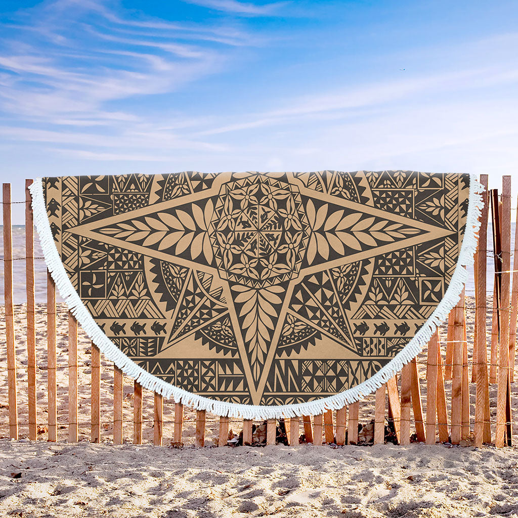 Tonga Beach Blanket Tonga Polynesian Tapa