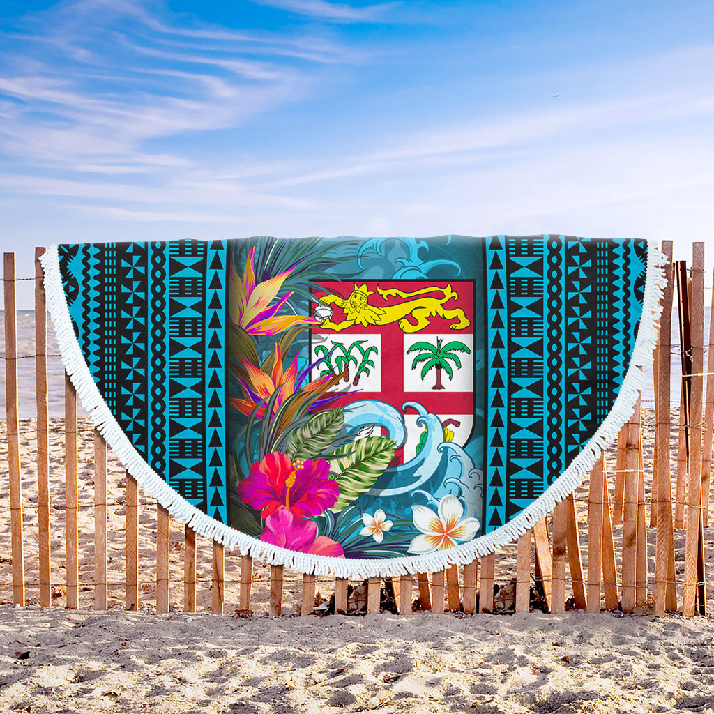 Fiji Beach Blanket Bula Islands Wave Tropical