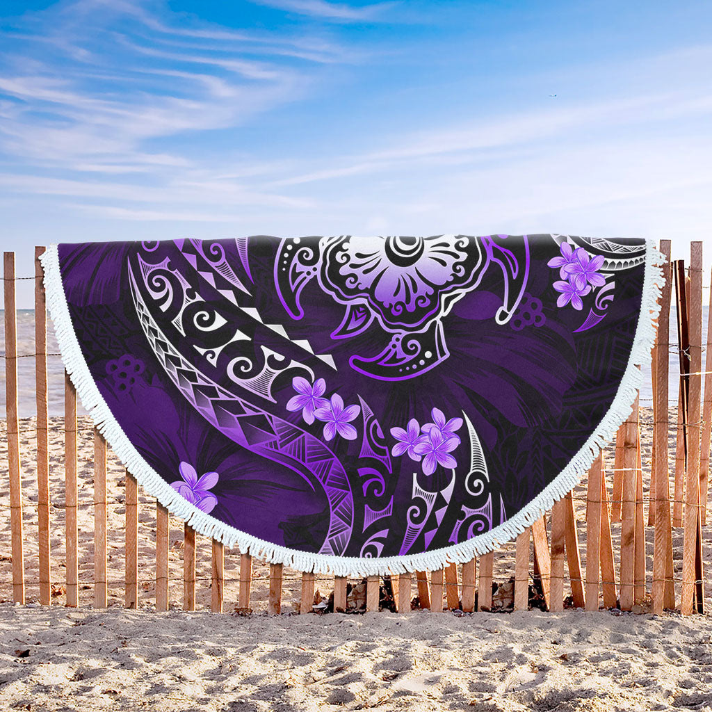 Hawaii Beach Blanket Kanaka Maoli Map With Turtle Tribal Polynesia Tattoo Luxury Design