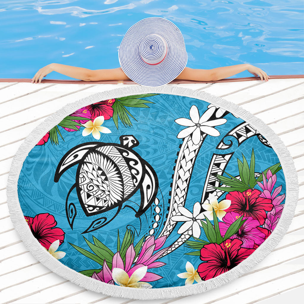 Hawaii Beach Blanket Tribal Polynesia Tropical Summer