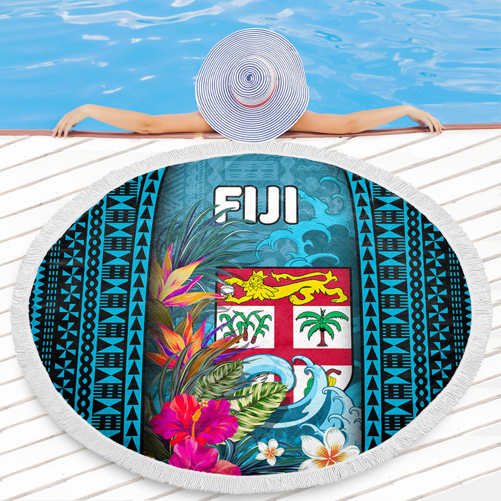 Fiji Beach Blanket Bula Islands Wave Tropical
