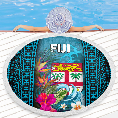 Fiji Beach Blanket Bula Islands Wave Tropical