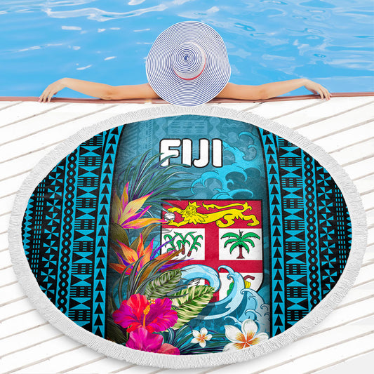 Fiji Beach Blanket Bula Islands Wave Tropical