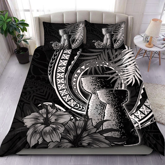 Guam Bedding Set Tribal Latte Stone Tropical Style