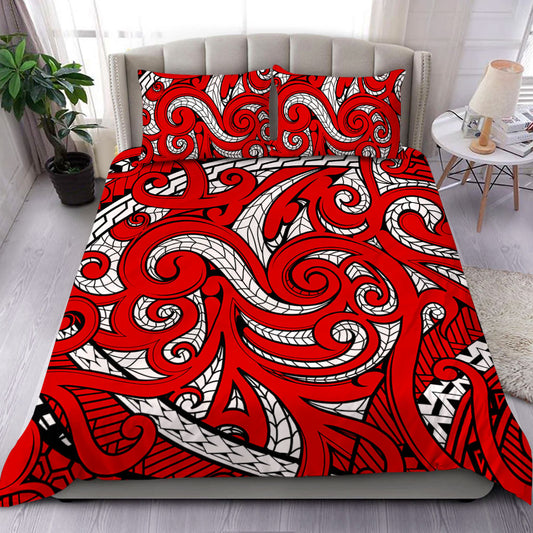New Zealand Bedding Set Maori Pattern