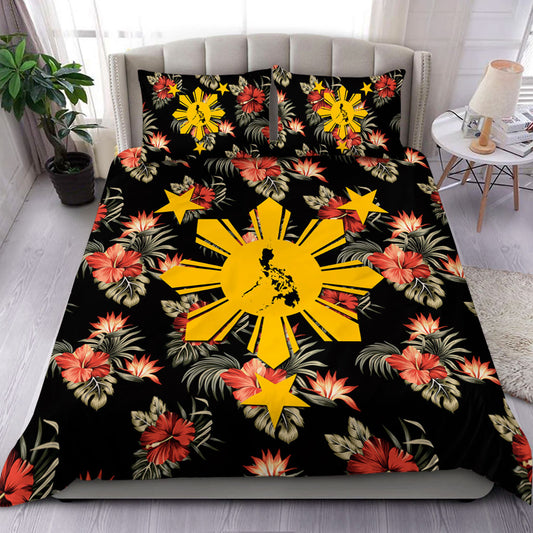 Philippines Filipinos Bedding Set Tropical Summer Beach
