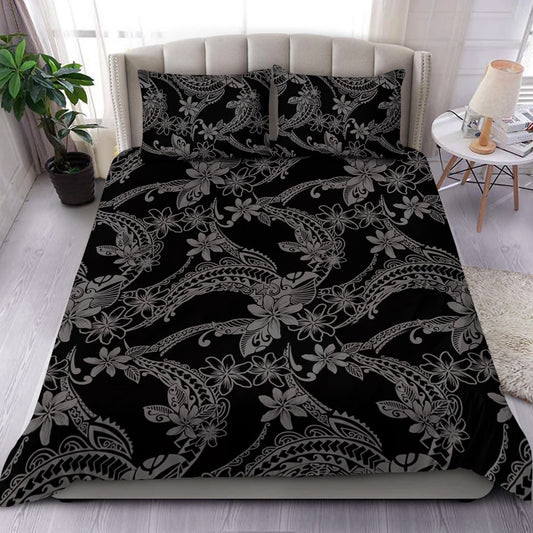 Hawaii Bedding Set Polynesian Print Fabric And Flower