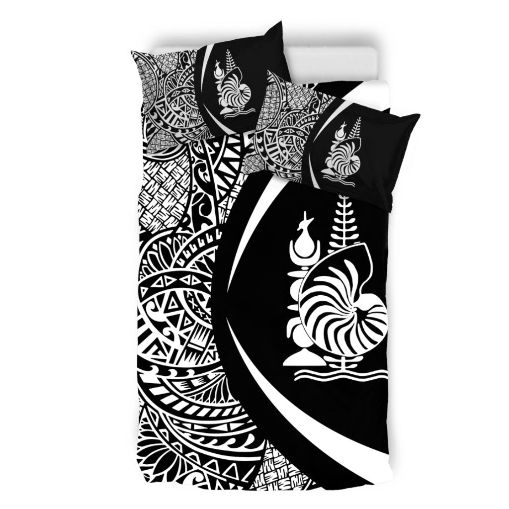 New Caledonia Bedding Set Lauhala White Circle Style