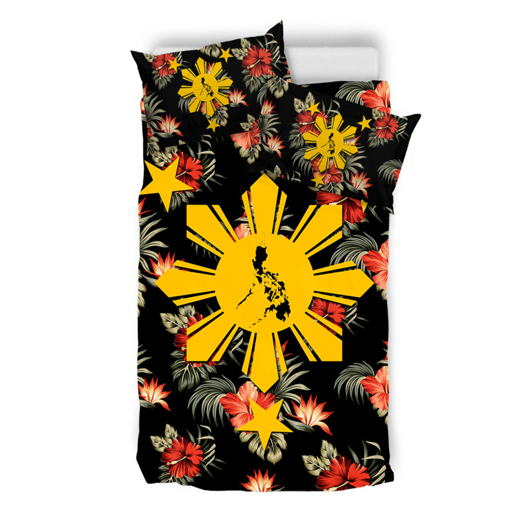 Philippines Filipinos Bedding Set Tropical Summer Beach