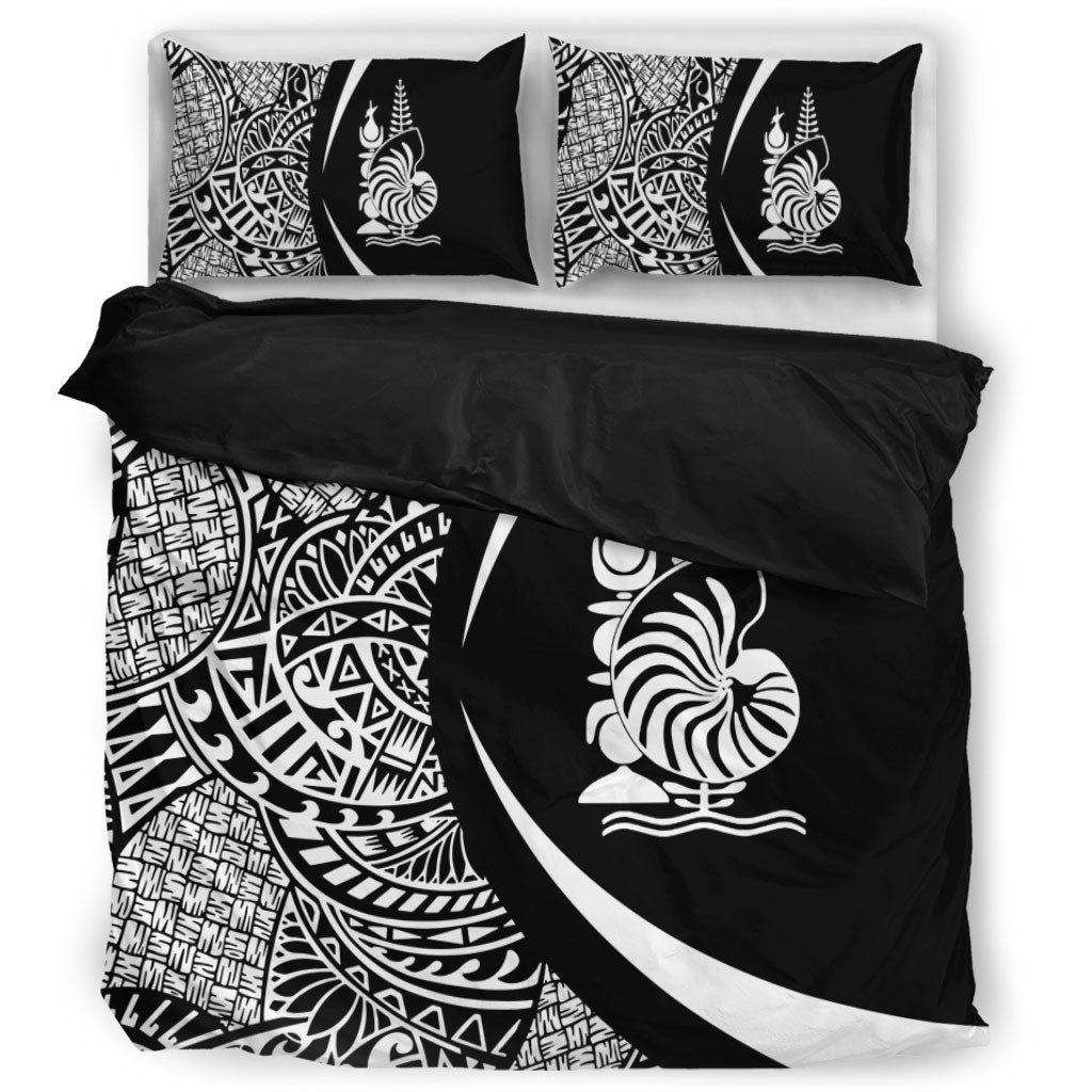 New Caledonia Bedding Set Lauhala White Circle Style